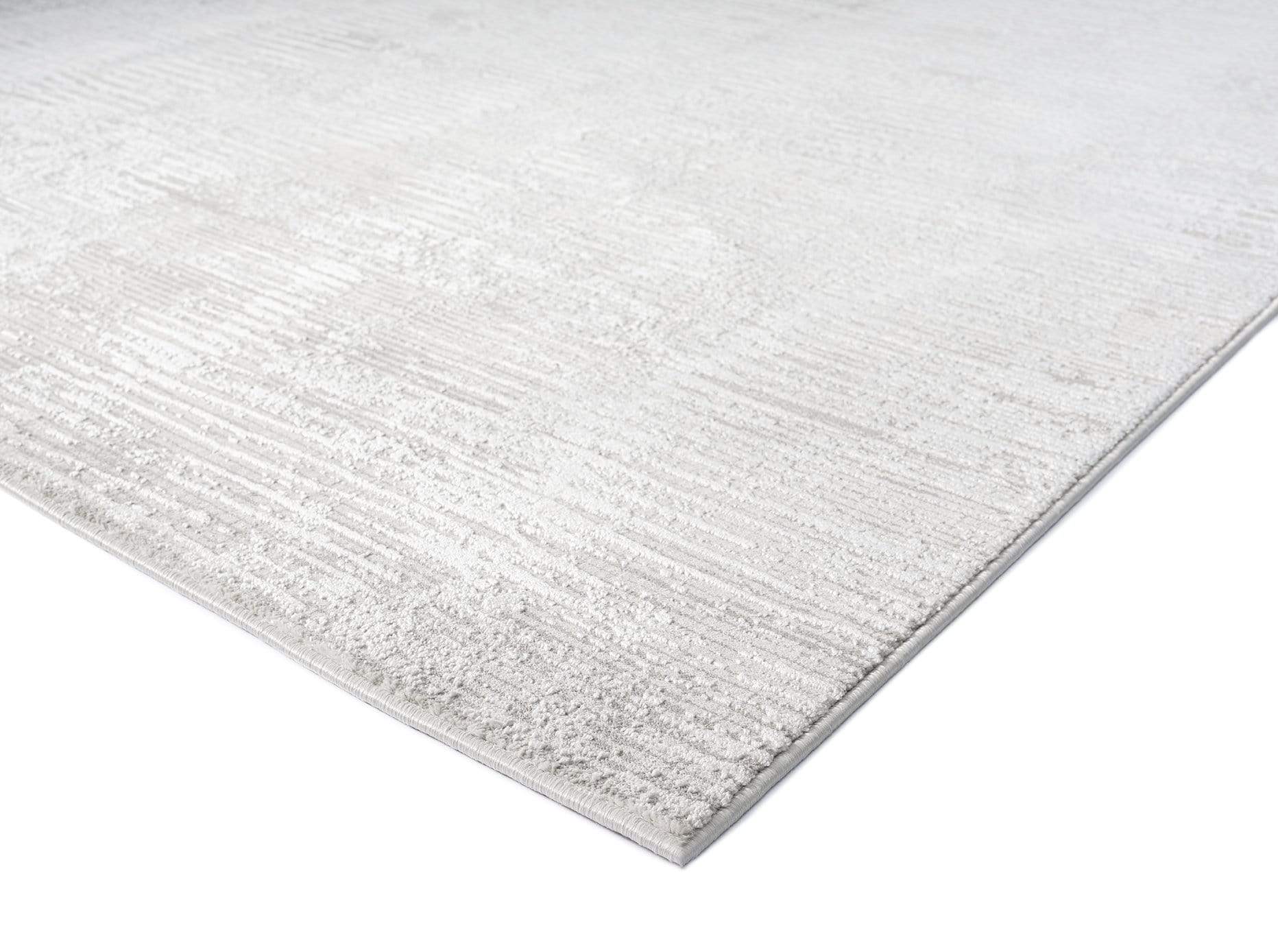 Valerie Ivory and Grey Distressed Tribal Rug - Image 17