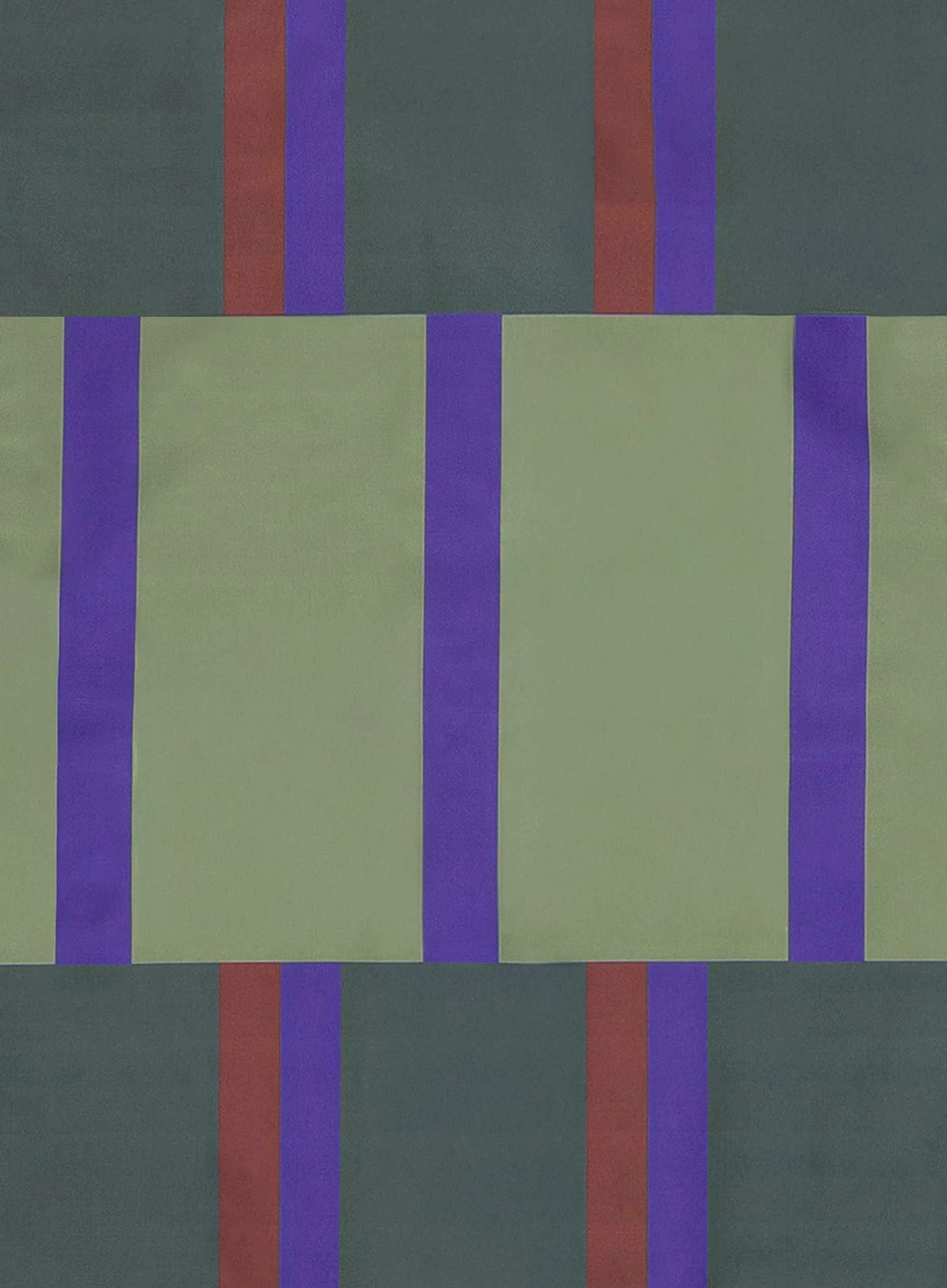 Varda Olive Navy and Oxblood Beach Mat - Image 7