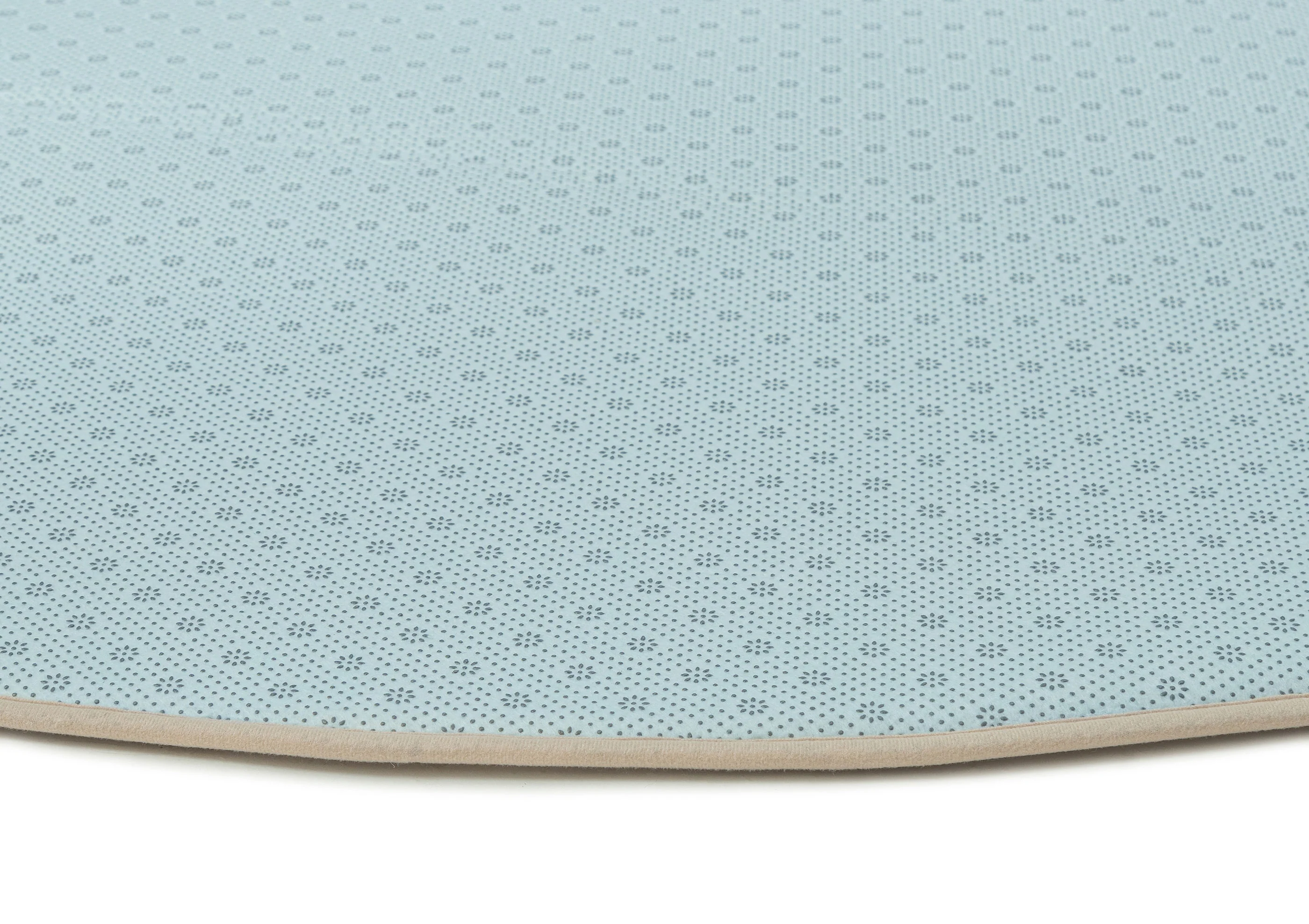Vela Brown Grey Plush Rollie Pollie Round Playmat - Image 8