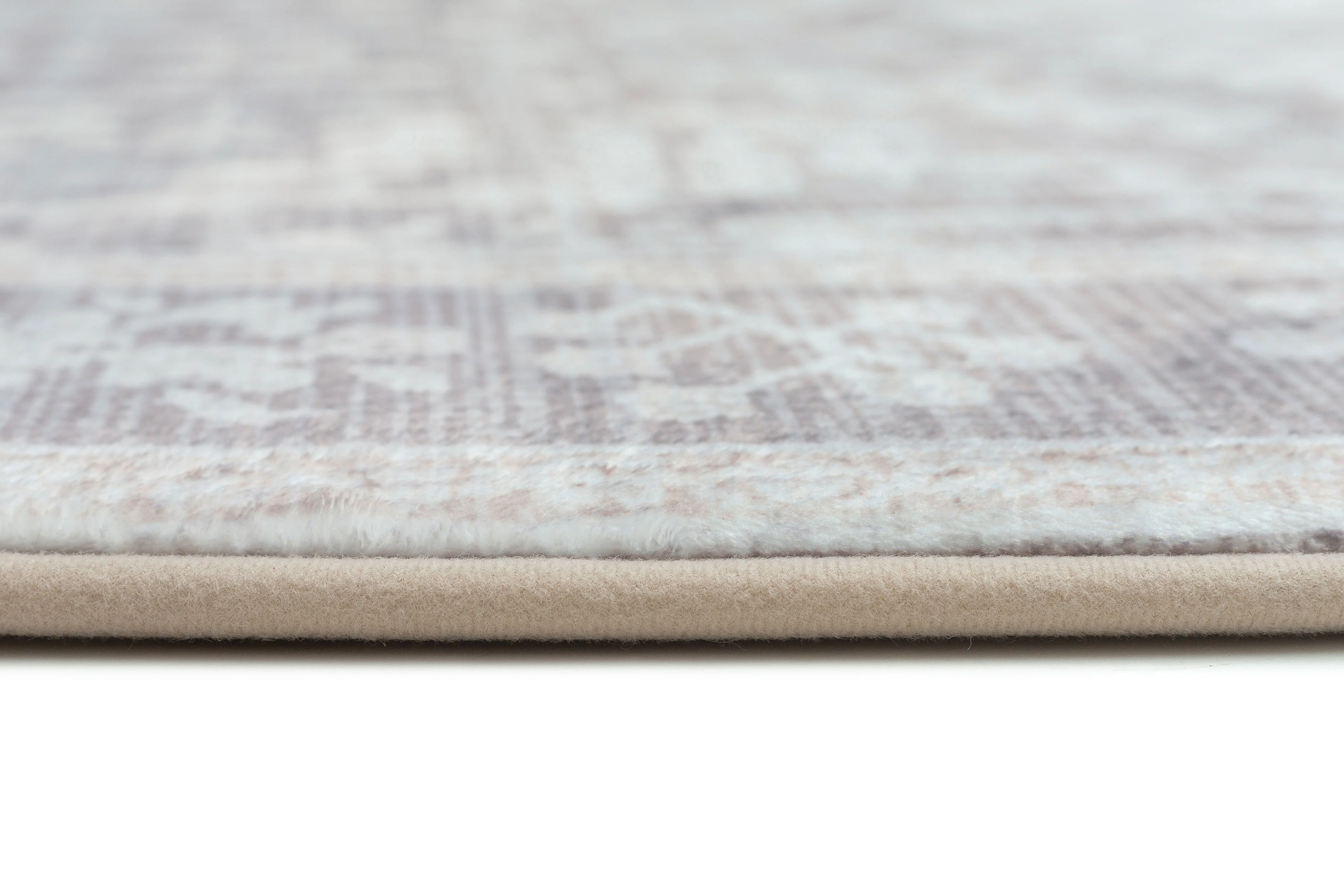 Vela Brown Grey Plush Rollie Pollie Round Playmat - Image 9