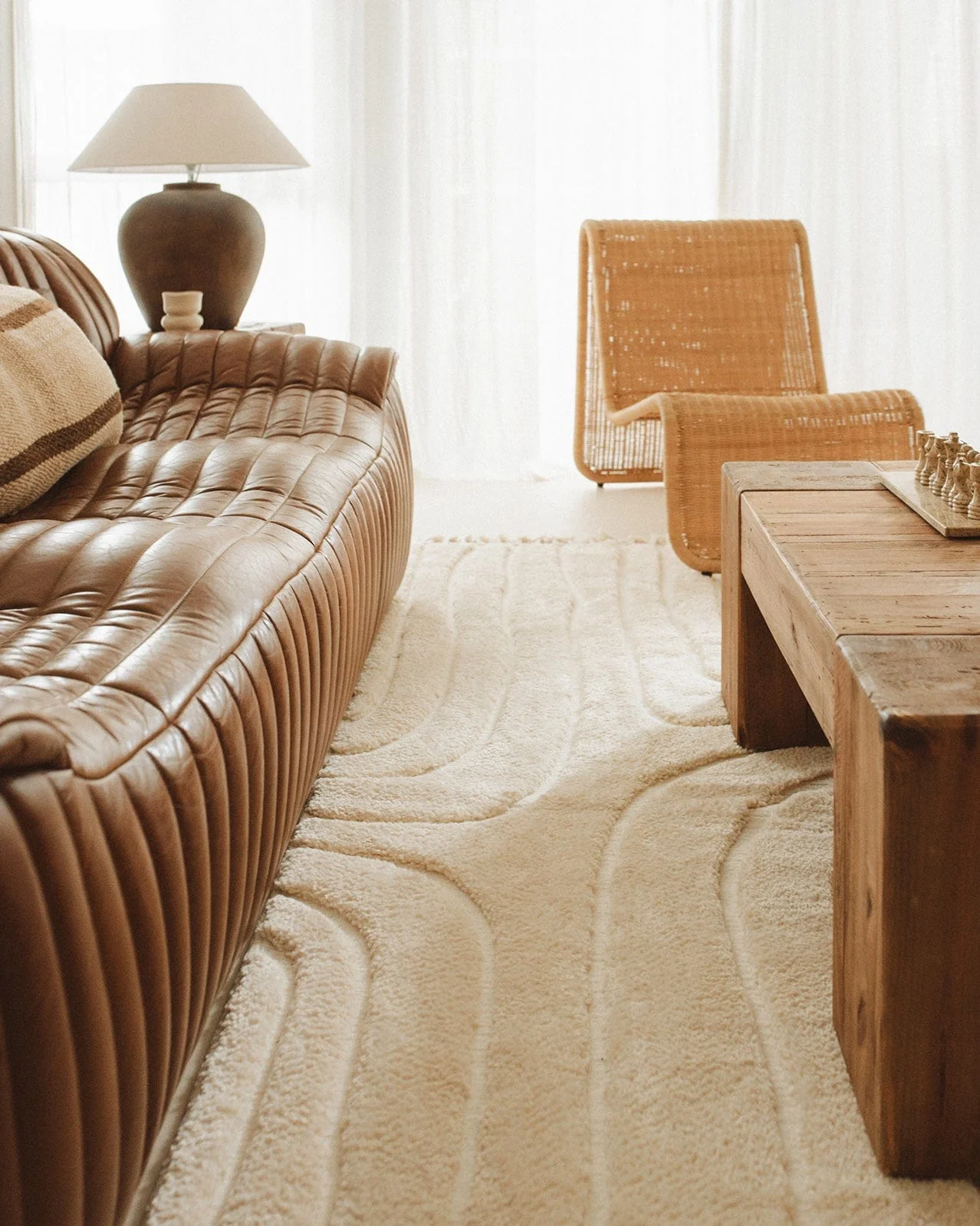 Venus Ivory Abstract Rug - Image 5