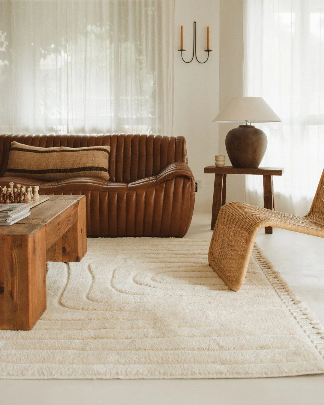 Venus Ivory Abstract Rug - Image 7