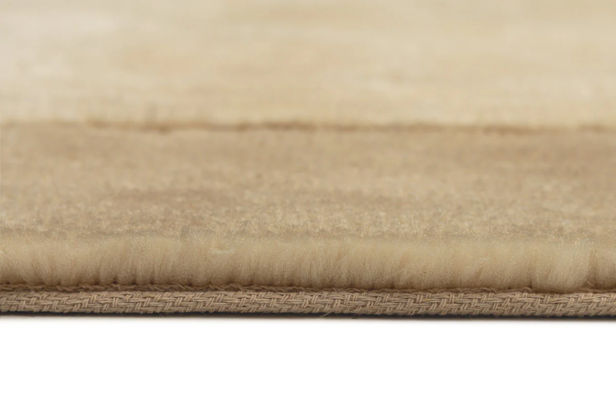 Verity Beige Bordered Shag Rug - Image 10