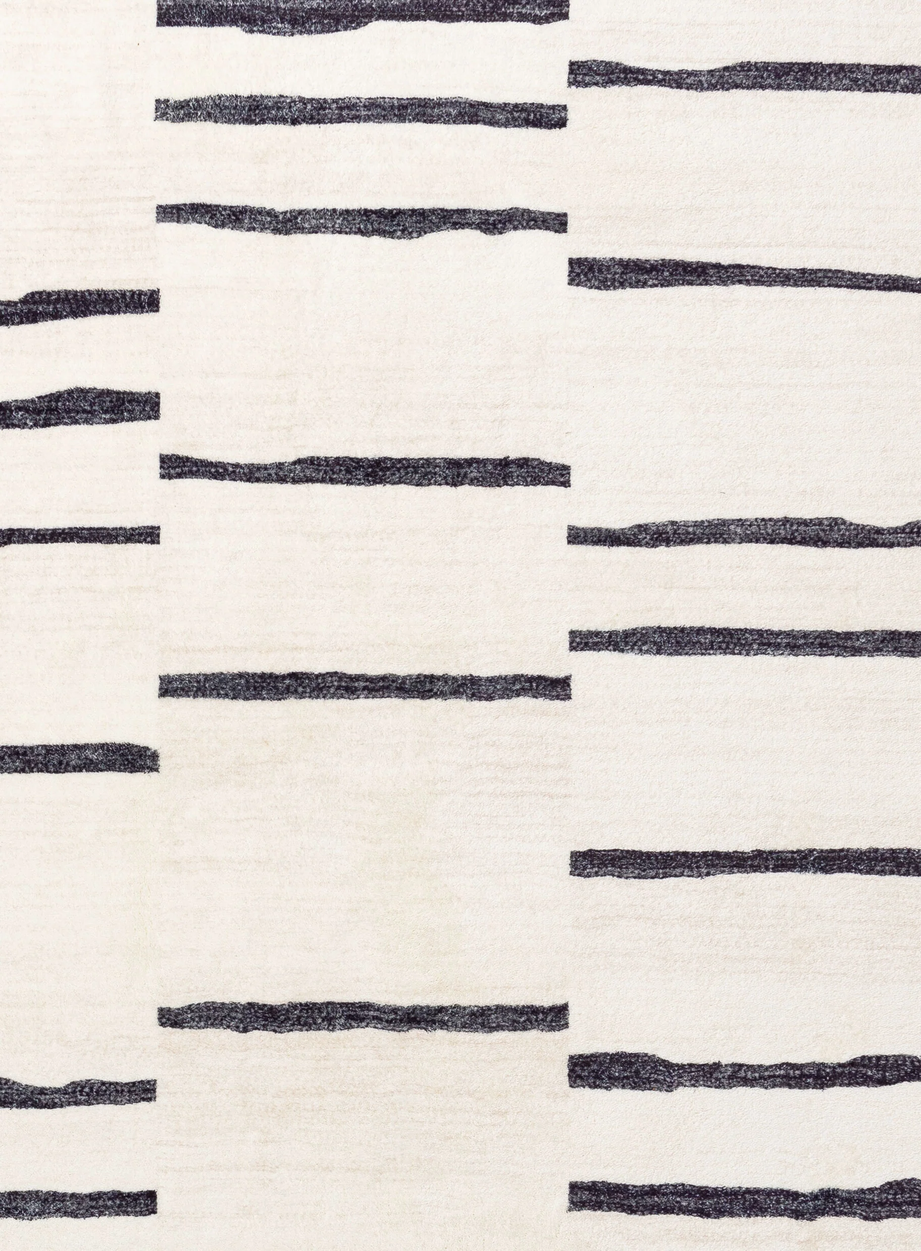 Vesper Black and Ivory Tribal Washable Rug - Image 14