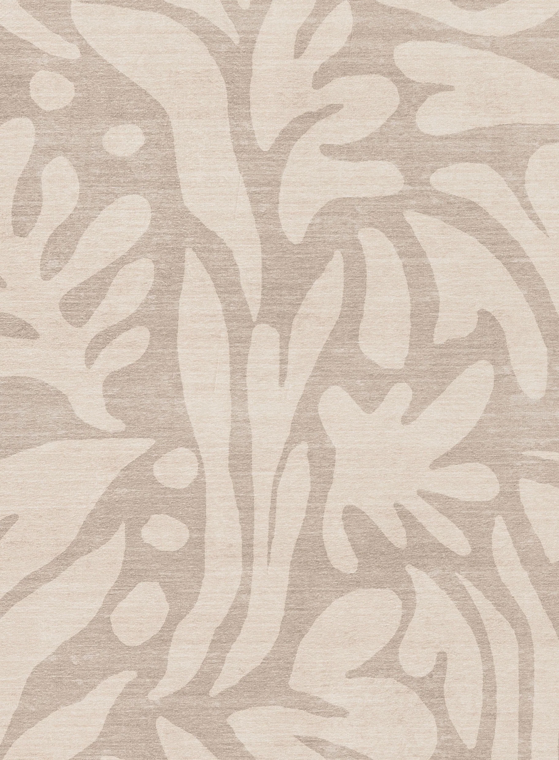 Viki Grey Beige Leaves Rollie Pollie Playmat - Image 11