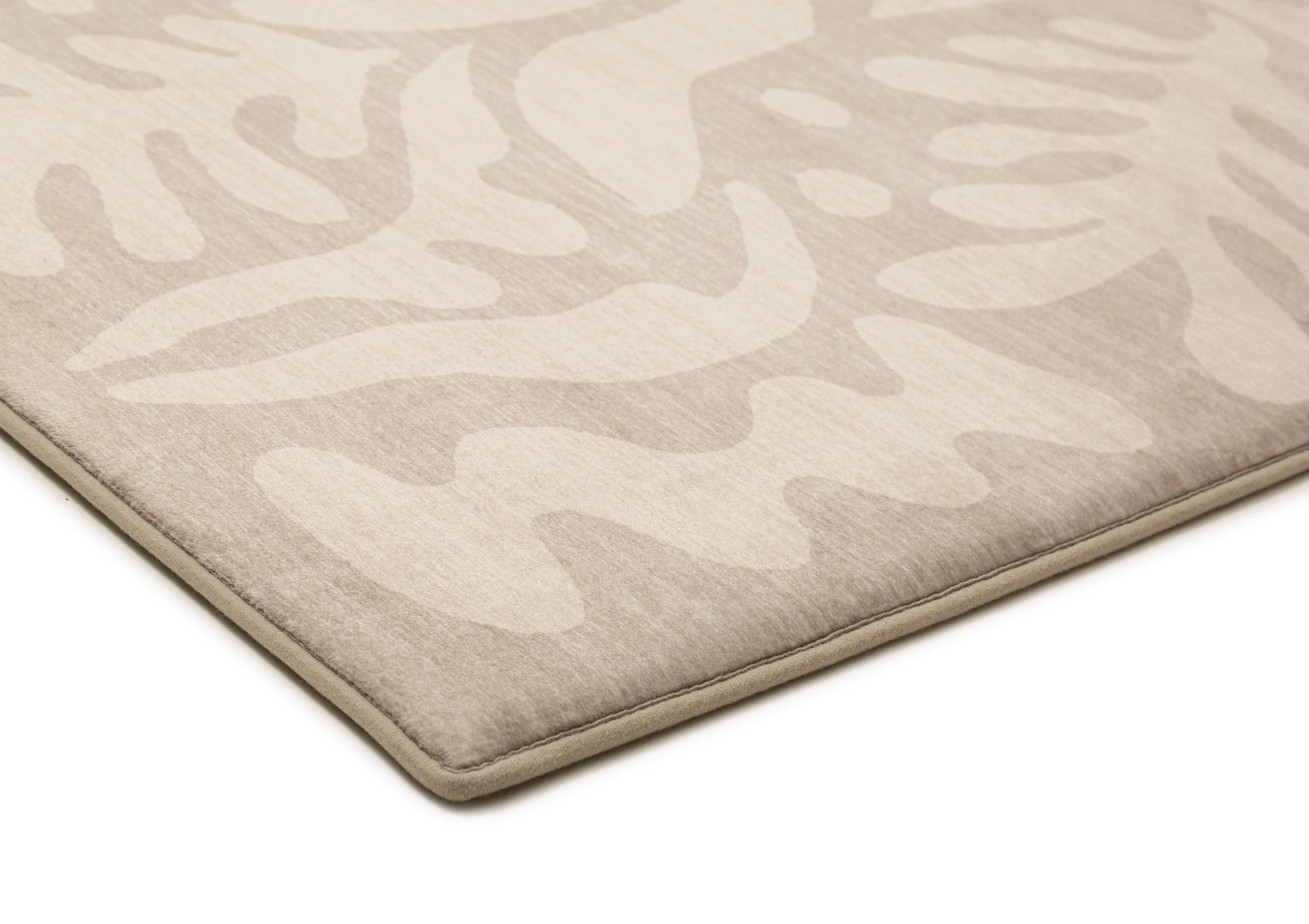 Viki Grey Beige Leaves Rollie Pollie Playmat - Image 8