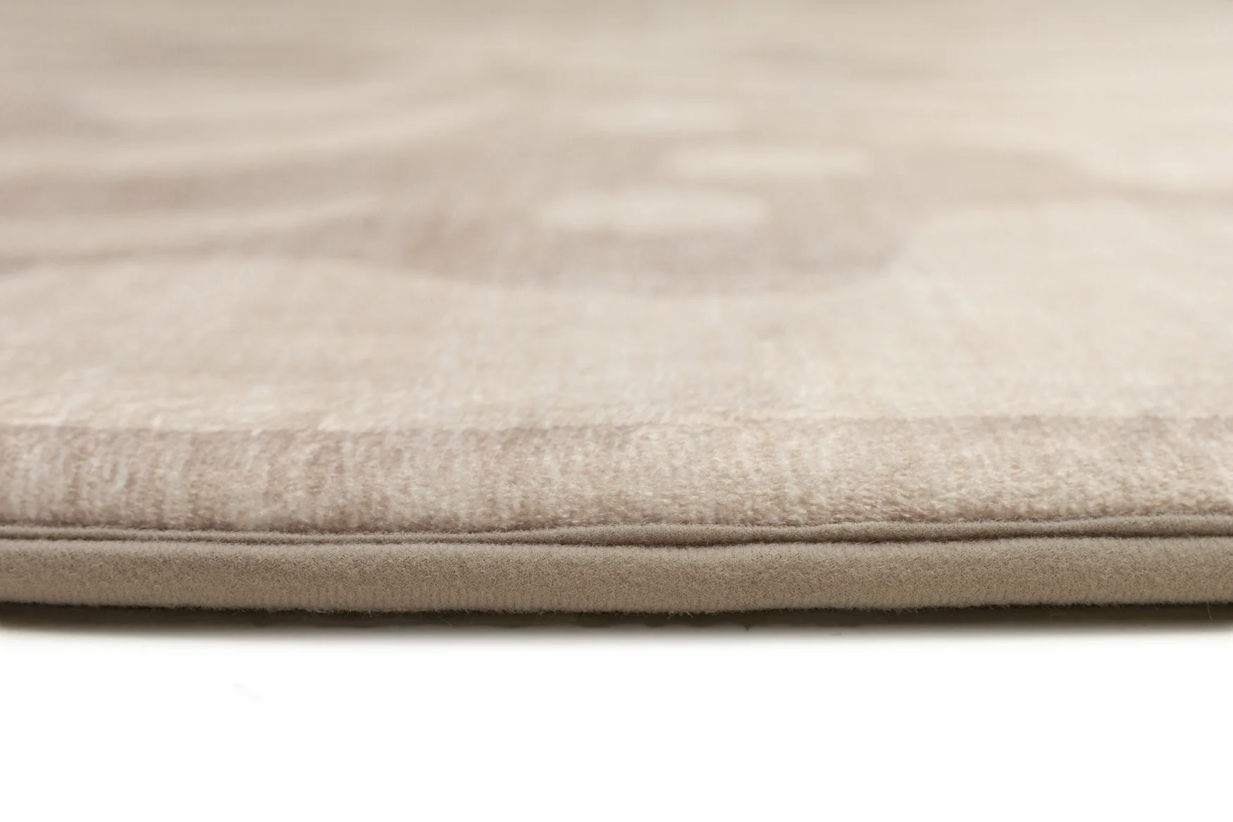 Viki Grey Beige Leaves Rollie Pollie Round Playmat - Image 13