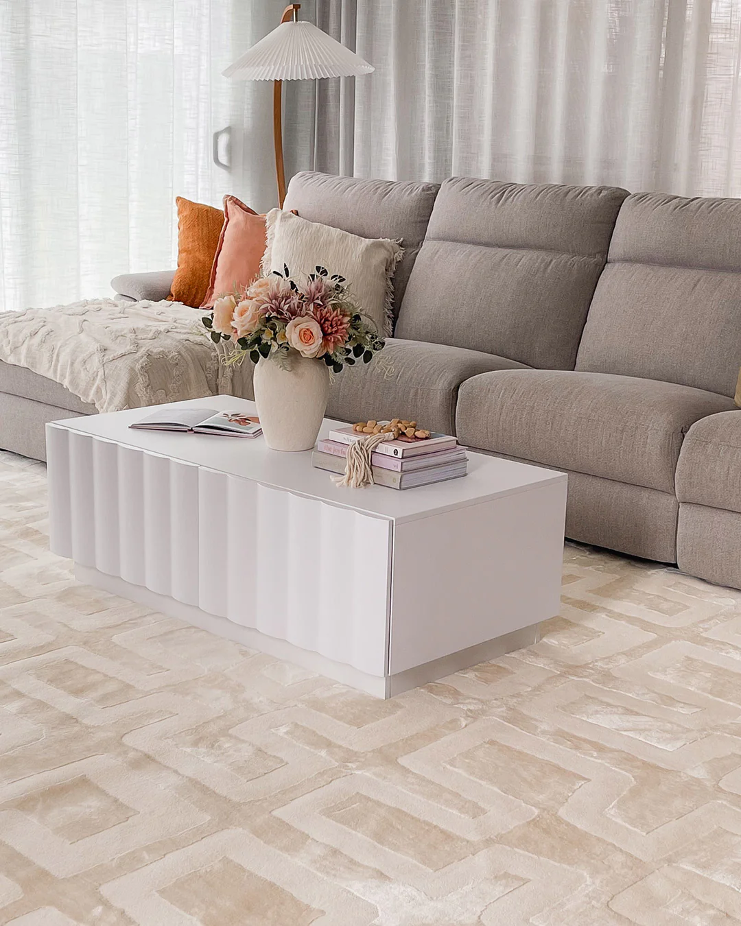 Villosa Textured Neutral Rug - Image 4
