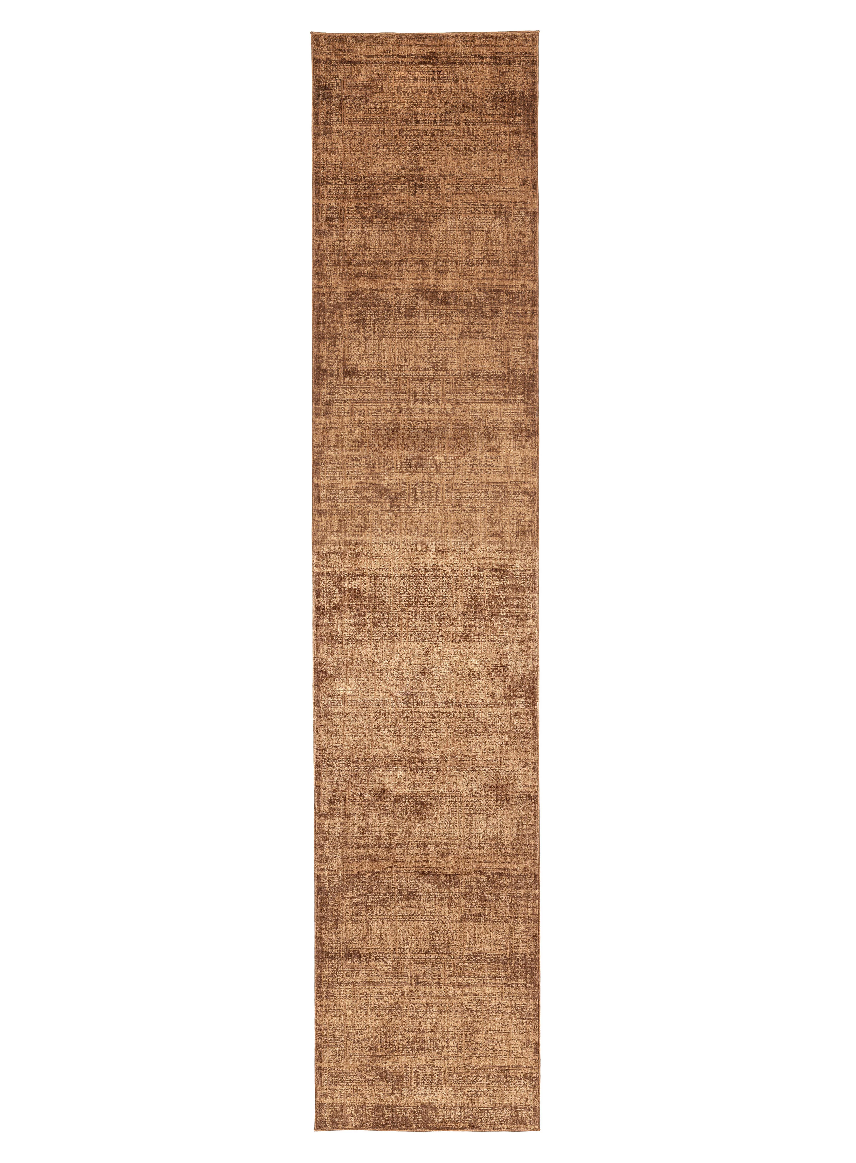 Violet Tonal Taupe Runner Rug