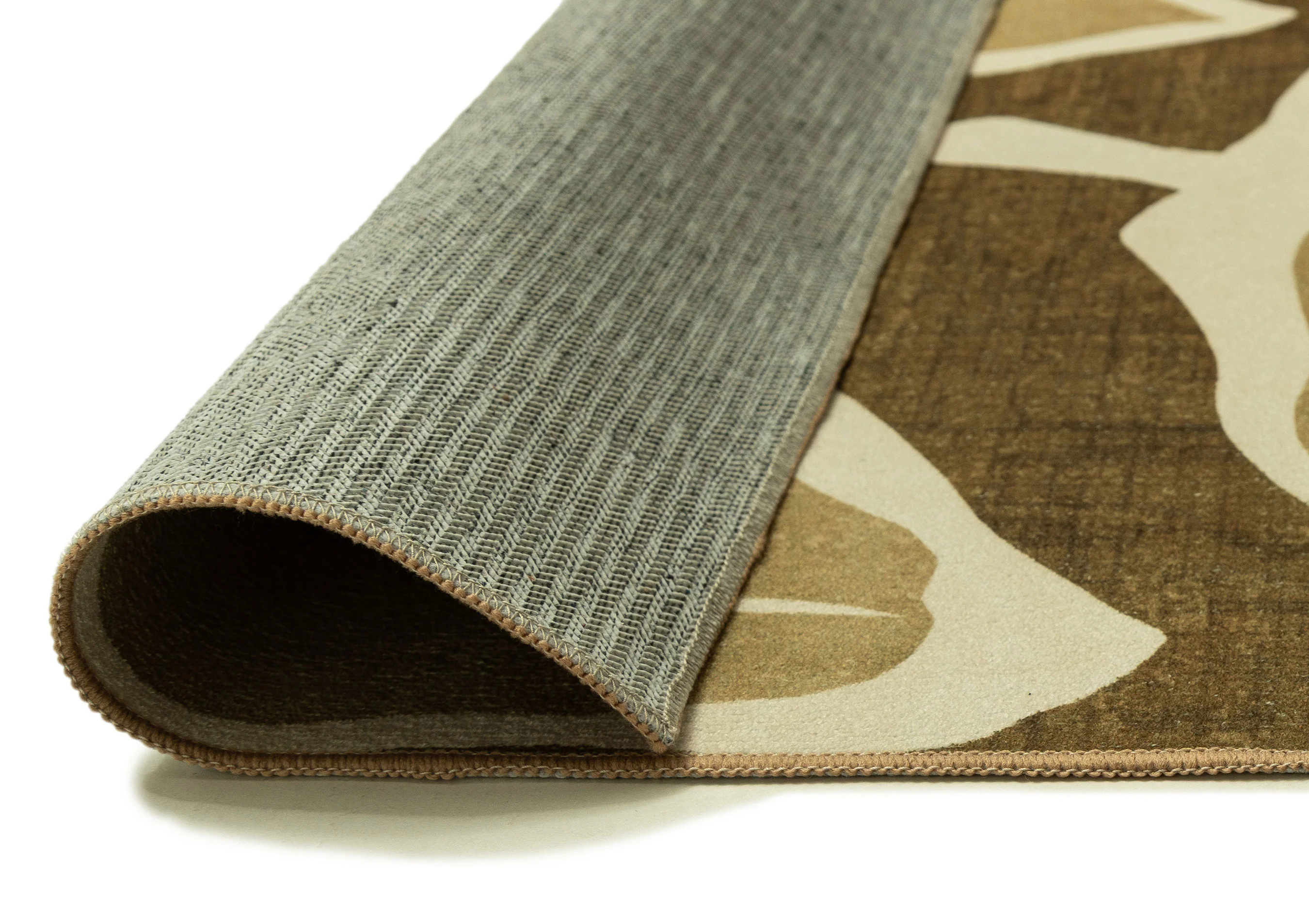 Vivienne Dark Green Botanical Washable Rug - Image 10