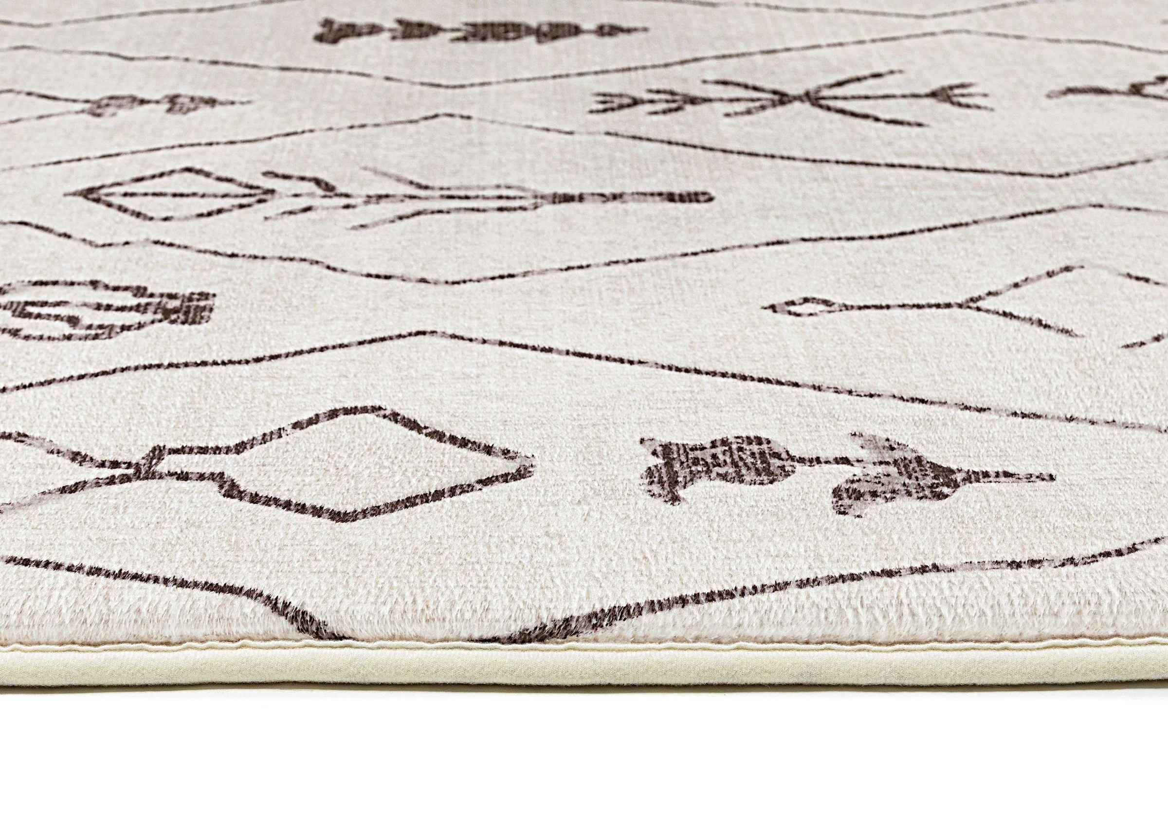 Yssa Brown Charcoal Plush Rollie Pollie Playmat - Image 8