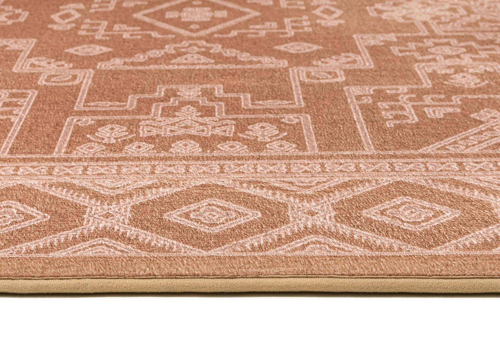 Zell Teracotta Brown Plush Rollie Pollie Playmat - Image 7