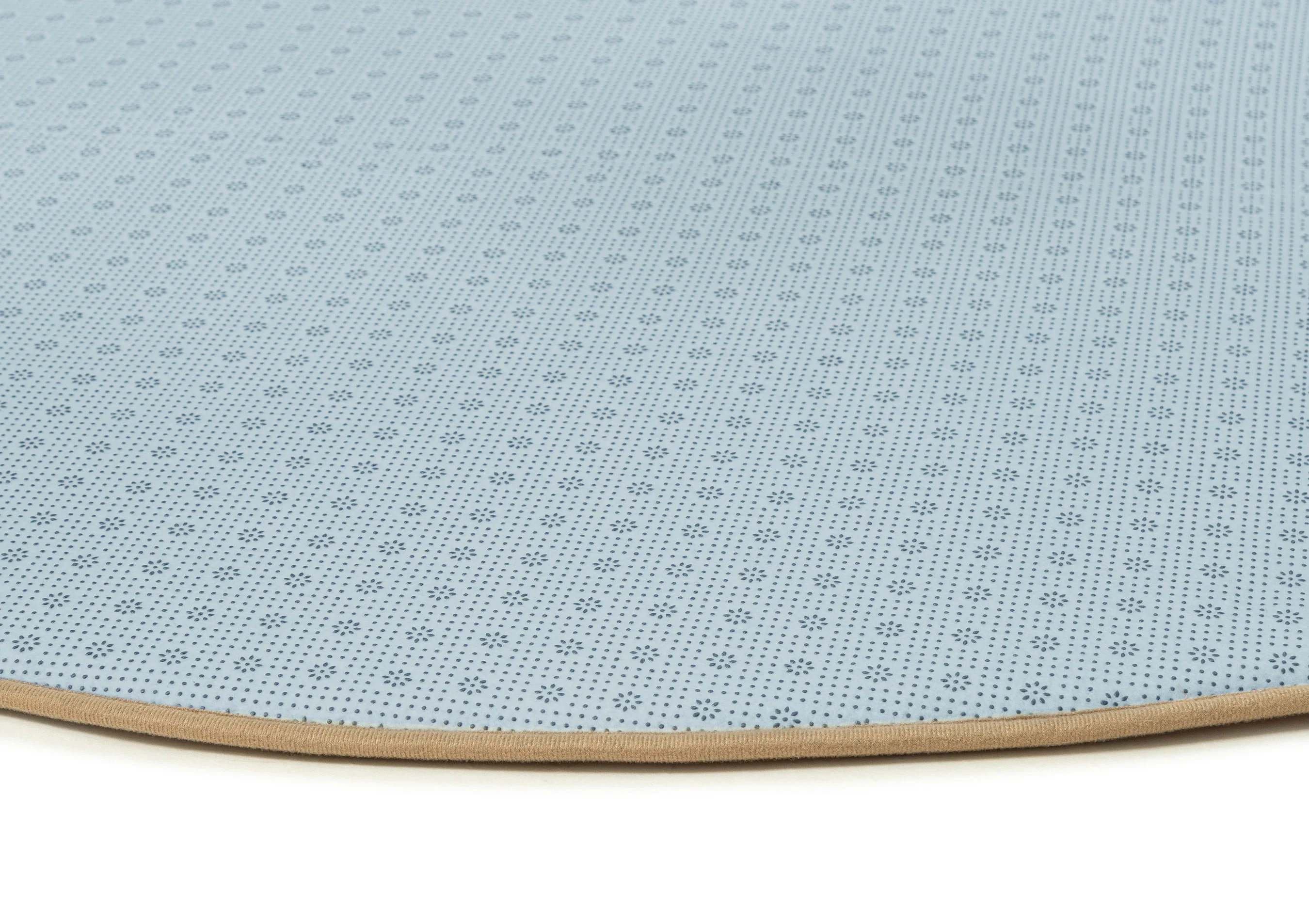 Zell Teracotta Brown Plush Rollie Pollie Round Playmat - Image 9