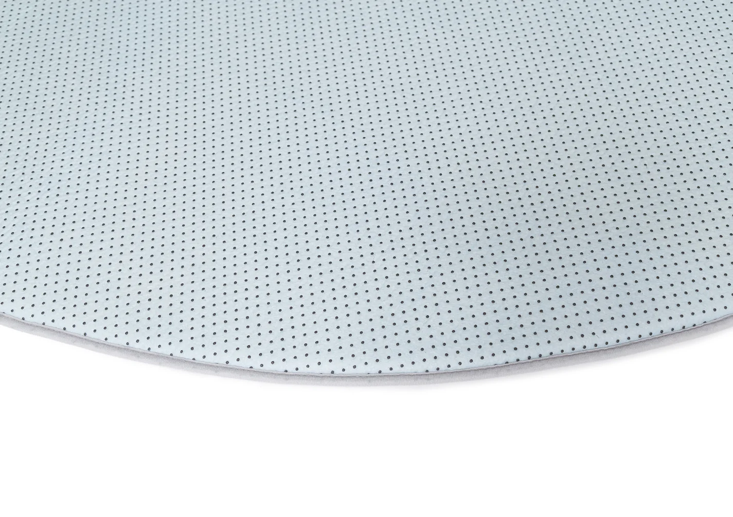 Zia Grey Plush Rollie Pollie Round Playmat - Image 7