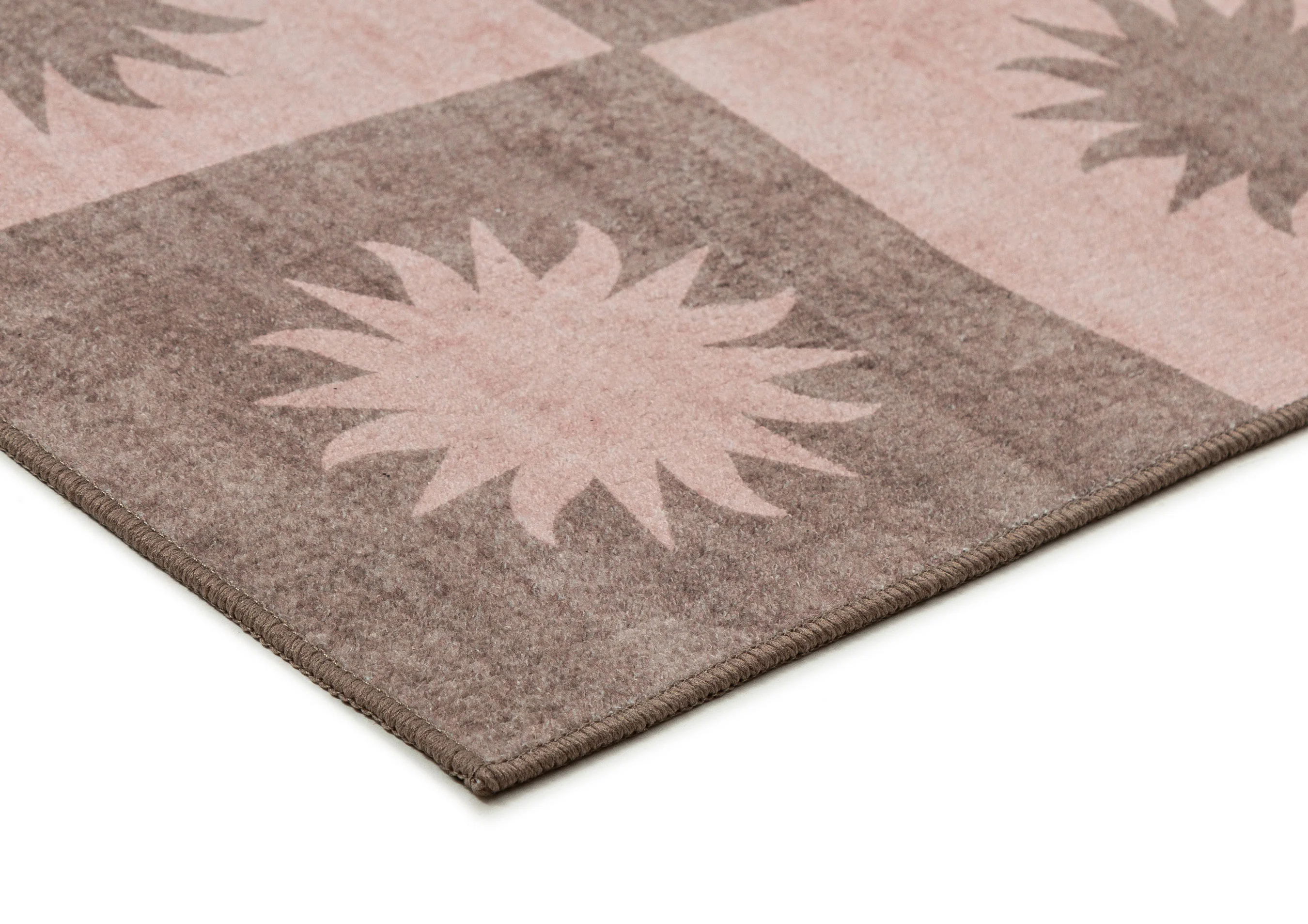Zimra Light Pink Washable Rug - Image 7