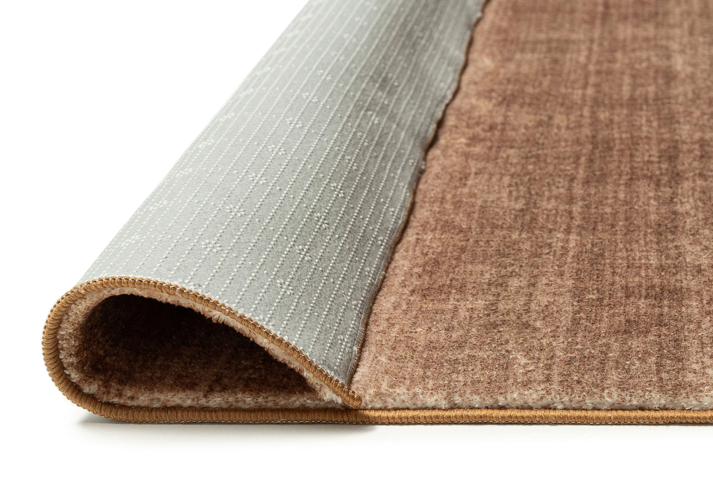 Zoey Brown Minimal Washable Rug - Image 8