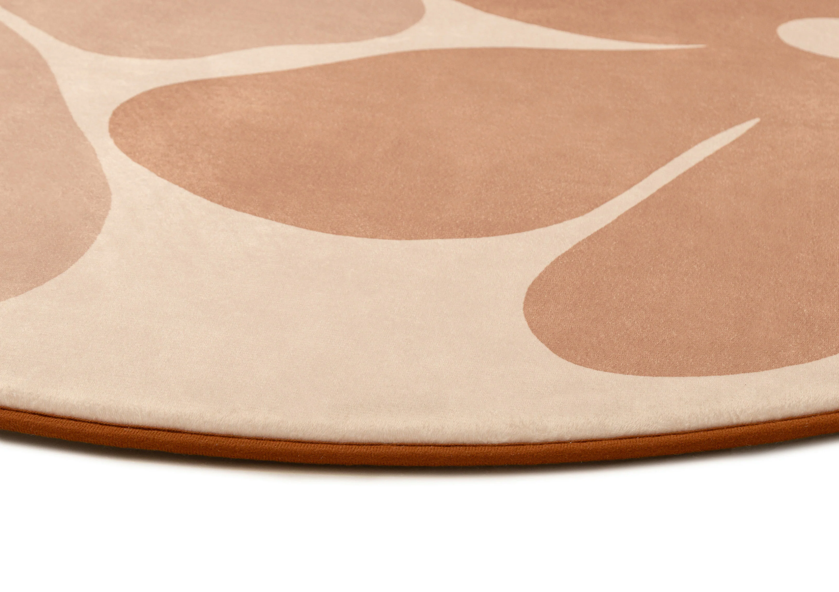 Zuli Peach Flowers Rollie Pollie Round Playmat - Image 4