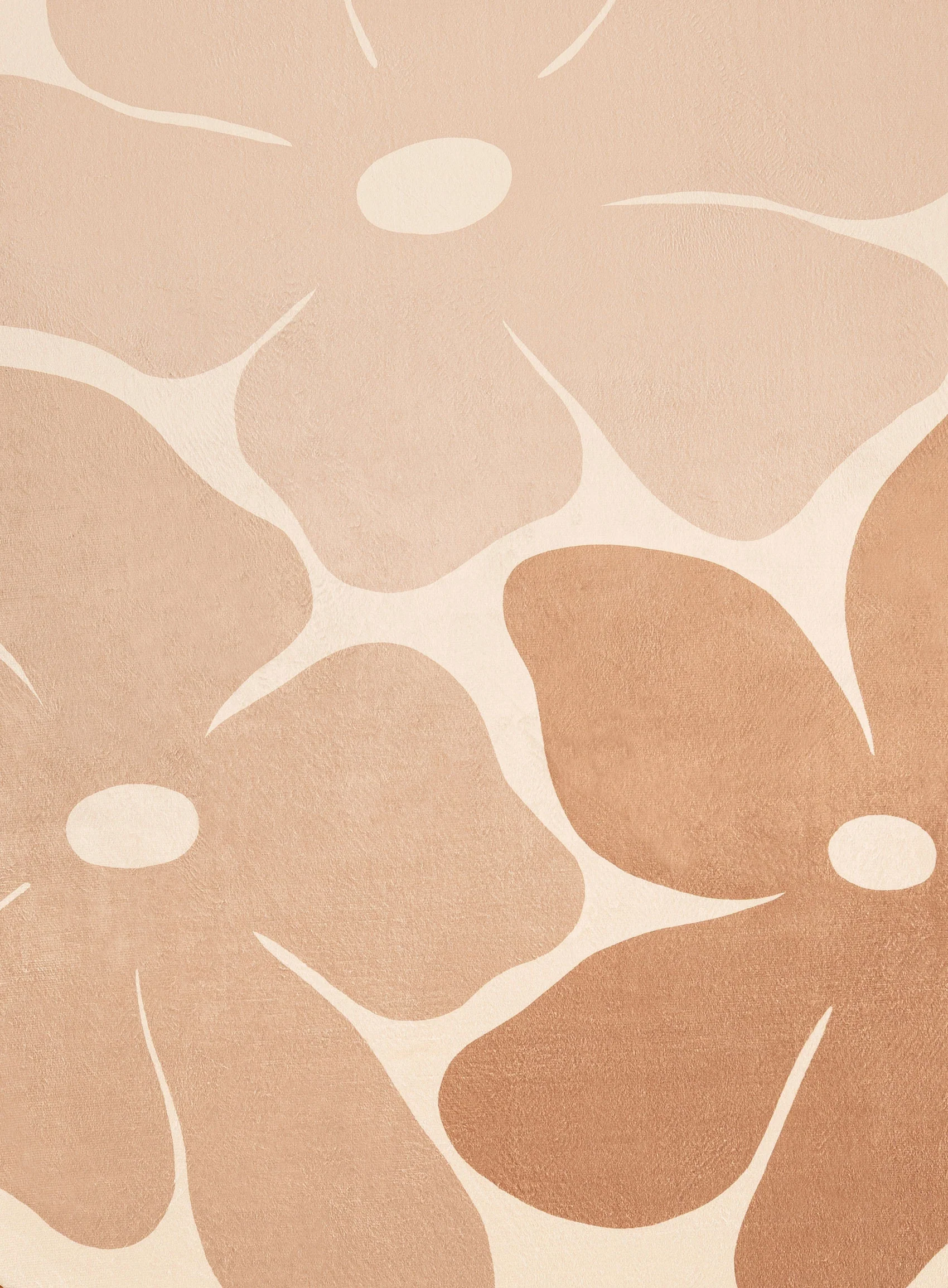 Zuli Peach Flowers Rollie Pollie Round Playmat - Image 6
